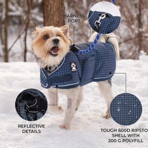 Shedrow k9 expedition dog coat