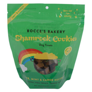 Bocces bakery shamrock 6 oz soft and chewy dog treat
